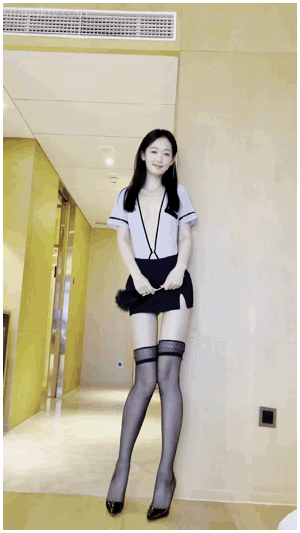 秀人网唐安琪拍摄花絮 黑丝小妖精